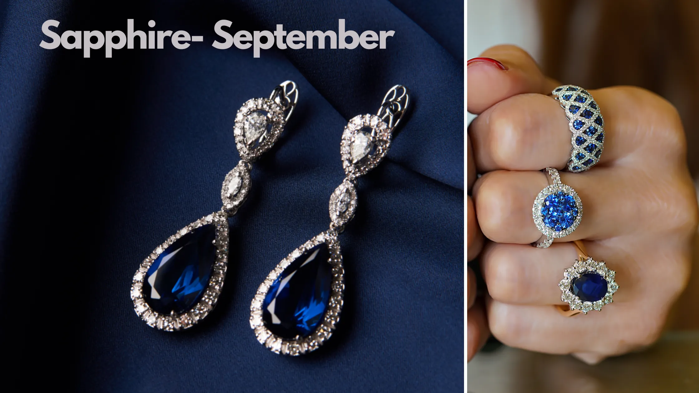 12 Best Birth Month Stones Jewelry 2021  Sapphire September  
