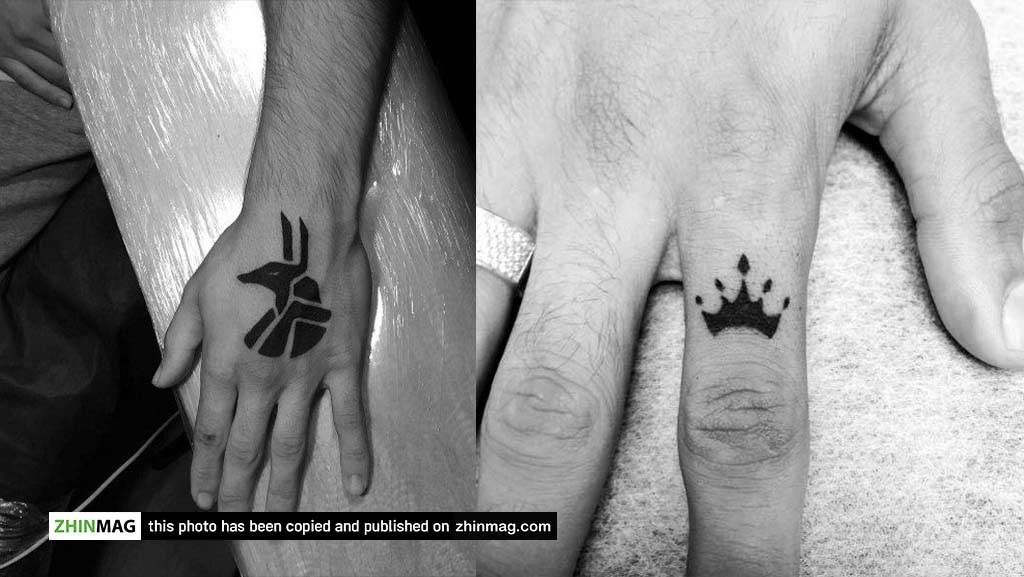 finger tattoos for women