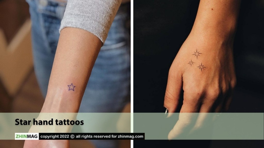 female hand tattoos ideas 